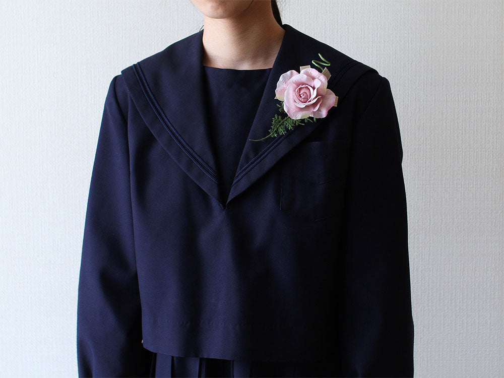 AT1-8 アーティローズ×1輪モーヴラベンダーコサージュ