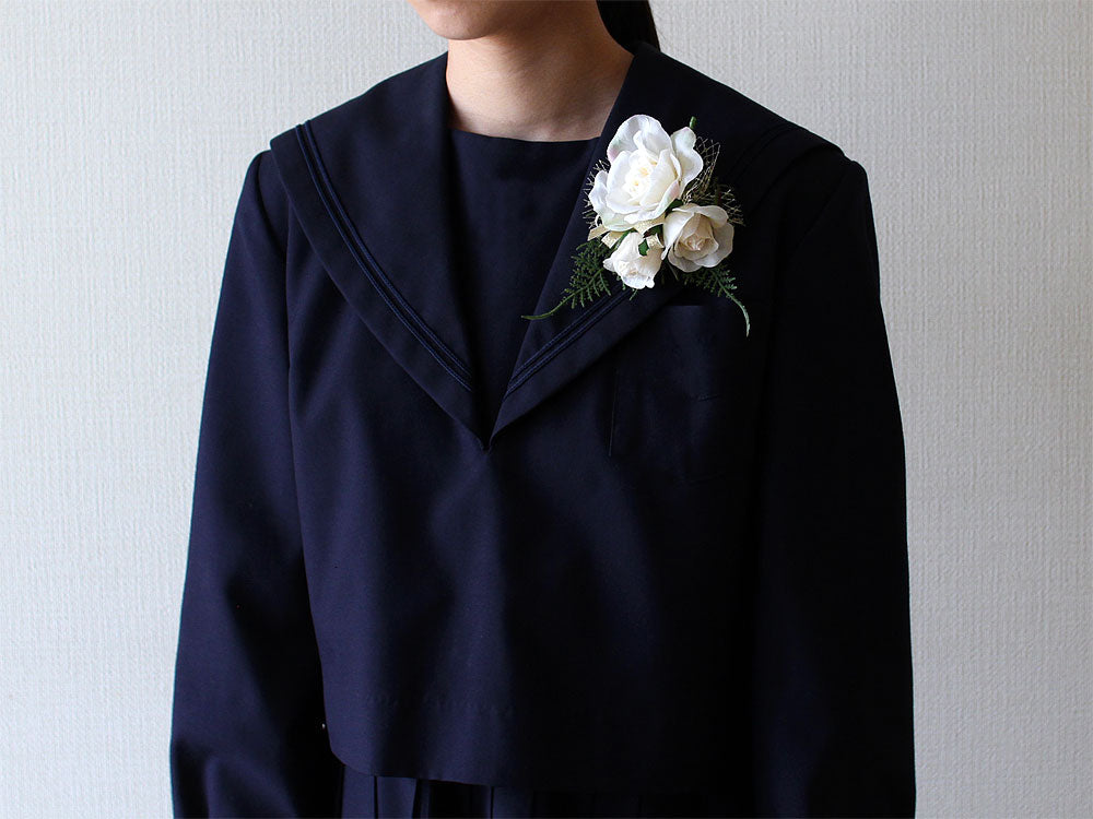 AT3-23 アーティローズ×3輪パンナコッタコサージュ