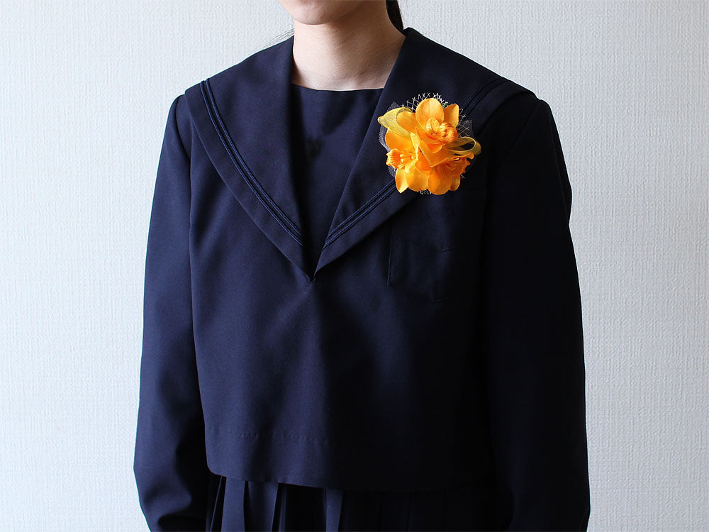 DF3-14 デンファレ×3輪 オレンジコサージュ