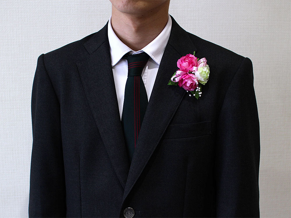 MR3-6 マリーローズ×3 ラベンダーコサージュ