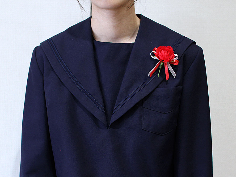 MRN-2 マリーローズN レッドコサージュ