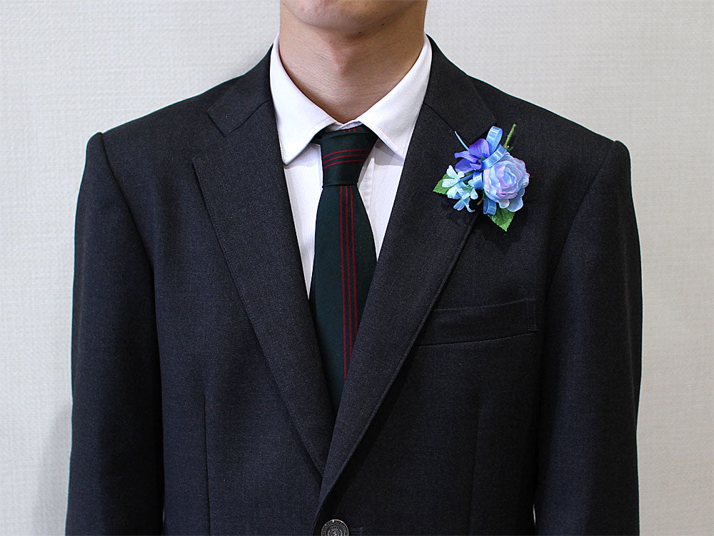 MRX-17 マリーミックスラベンダーブルーコサージュ