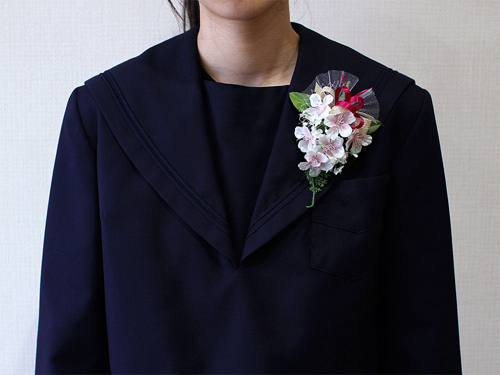 SKF-3-5 さくらブーケコサージュ装着例