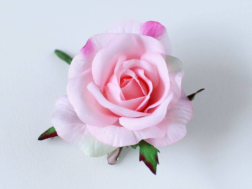 H1-3 ハニーローズヘッドピンクコサージュ(SALE)