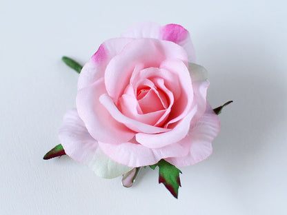 H1-3 ハニーローズヘッドピンクコサージュ(SALE)