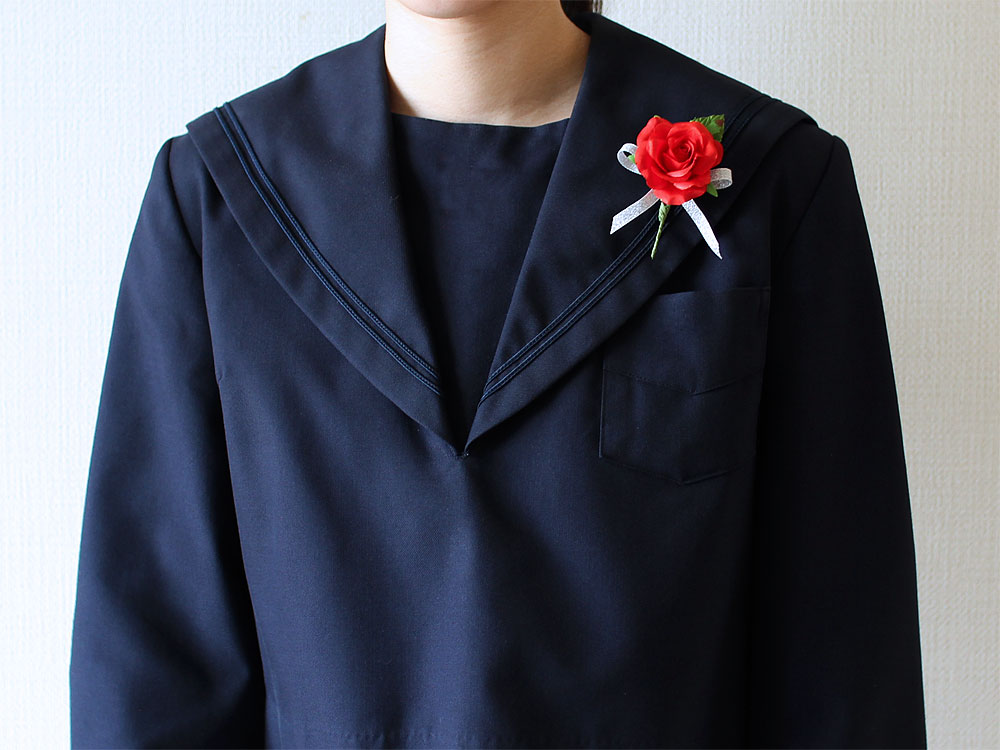 HAT-2 ハニーローズレッドコサージュ手作りキット(5ケ入)