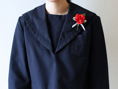HAT-2 ハニーローズレッドコサージュ手作りキット(5ケ入)